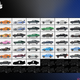 Illustration for article titled Four years, 49 Cars, One Epic Poster: The Complete Collection of Hot Wheels The Fast and the Furious Castings